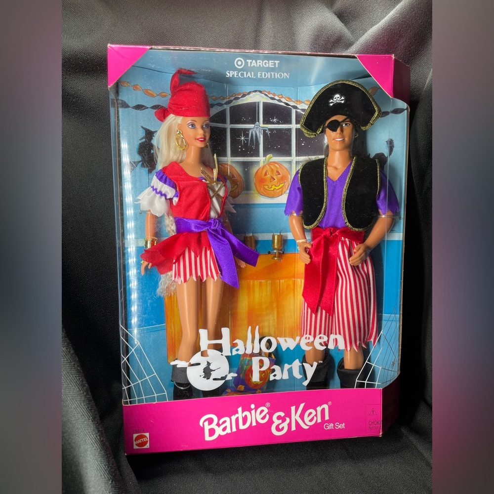 Barbie and Ken 1998 “Halloween Party” Doll Duo